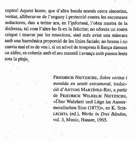 OTRO FRAGMENTO DE NIETZSCHE