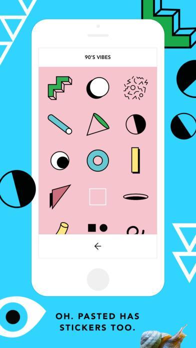 Pasted, crea collage desde dispositivos iOS Pasted, crea collage desde dispositivos iOS