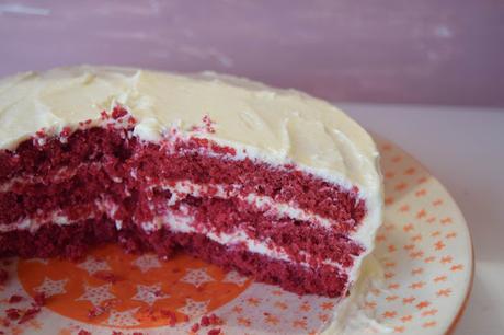 Red Velvet Layer Cake Sin Colorante y Sin Gluten