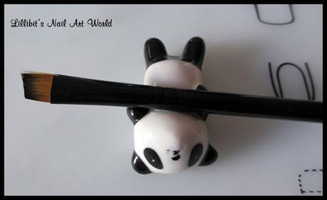 Osito panda para Nail Art