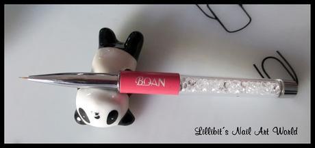 Osito panda para Nail Art