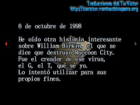 Resident Evil: Survivor de PlayStation traducido al español