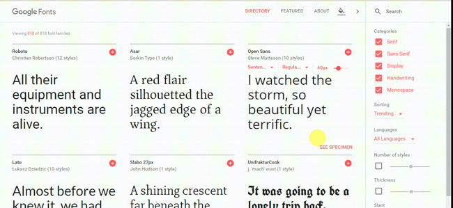 Fuentes & Herramientas