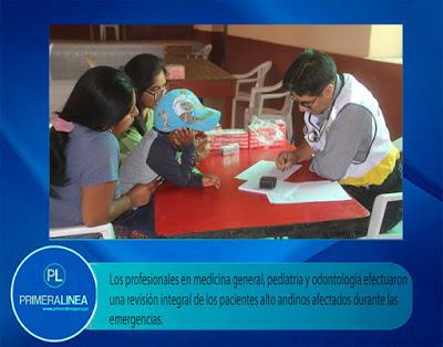 CAMPAÑÁ MÉDICA LLEGÓ A DAMNIFICADOS  Y AFECTADOS POR LA EMERGENCIA EN HUAROCHIRÍ…