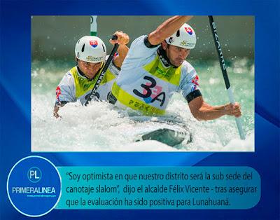 REAFIRMAN A LUNAHUANÁ COMO SUB SEDE DE LOS JUEGOS PANAMERICANOS 2019…