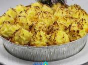 Pastel carne patata olla