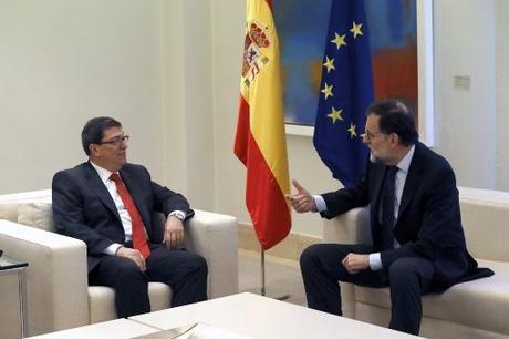 Rajoy se reúne con Canciller Cubano