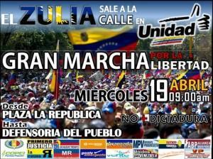 Zulia 19 abril
