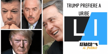 TRUMP PREFIERE A URIBE