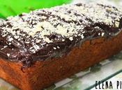 Pound cake aguacate glaseado cacao