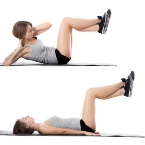 Rutina de abdominales para mujer