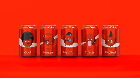 Coca-Cola y sus emojis en forma de chapa de botella