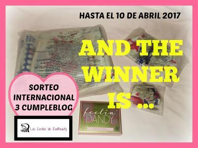 Resolución Sorteo Internacional Tercer Cumpleblog