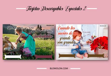 Tarjetas Descargables Especiales 2 Tarjetas Descargables Especiales 2