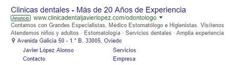 Google AdWords Extensiones de ubicación