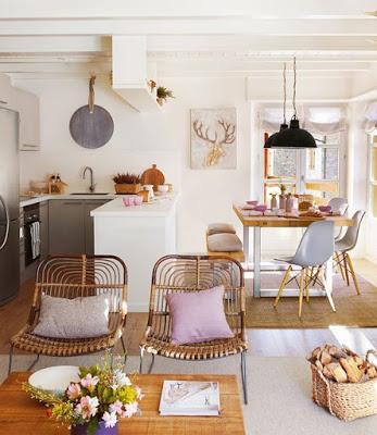 Mimbre y ratán: oda a lo natural para calmar espacios Mimbre y ratán: oda a lo natural para calmar espacios