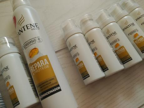 Probando: Acondicionador en espuma en la ducha de Pantene