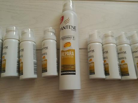 Probando: Acondicionador en espuma en la ducha de Pantene