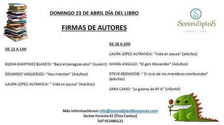 .: Día del libro #TresCantos Elena Martínez y María Angulo :.