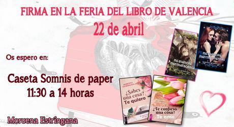 .: Día del libro 2017 #Valencia Moruena Estríngana :.