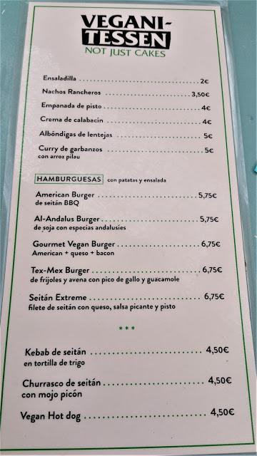 Veganitessen, tapas y dulces veganos en Sevilla