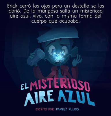 El misterioso aire azul — Pamela Pulido