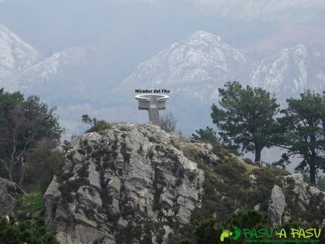 Ruta al Pico Gobia y La Forquita: Mirador del Fitu desde Piedra Redonda