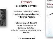 Presentación "Europa" Cristina Cerrada