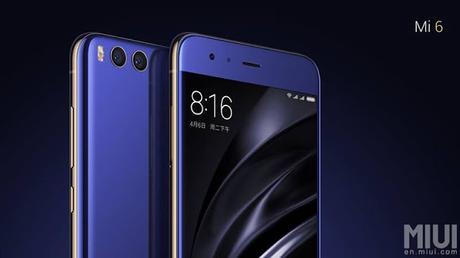 Ya es oficial el Xiaomi Mi6