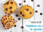 Magdalenas pepitas chocolate