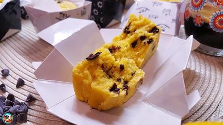 Muffins de naranja con pepitas de chocolate