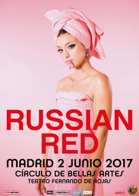 Russian Red versiona a Queen en el primer avance de su nuevo disco, que presentará en Barcelona y Madrid