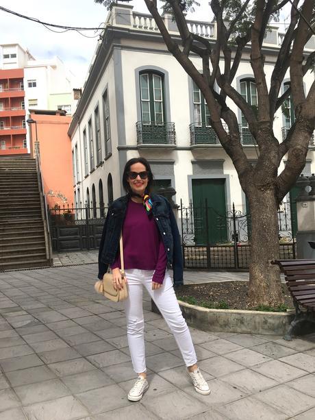 jersey-zara-pañuelo-colores-look-calzado-plano