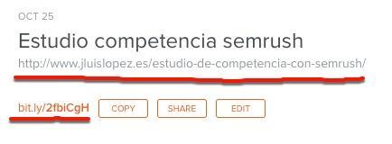 Acortadores de URL y su incidencia en el SEO