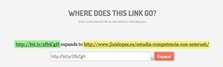 Acortadores de URL y su incidencia en el SEO