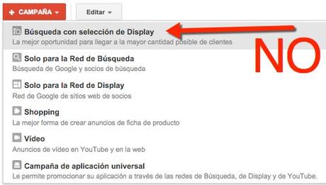 Errores comunes en AdWords de Google