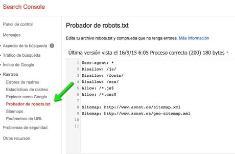 Webmaster Tools Guía para Novatos