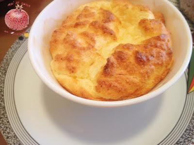 Soufflé de queso sin gluten