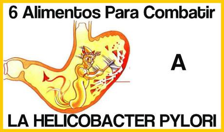 Alimentos para Combatir a la Helicobacter Pylori