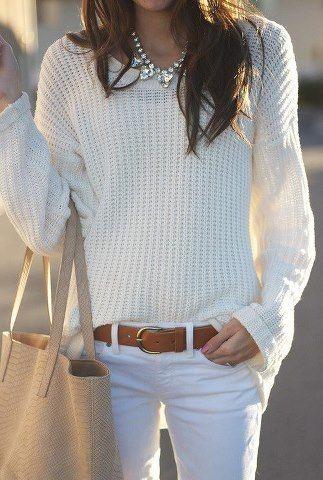 Como llevar un outfit blanco