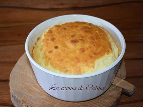 Soufflé de cuatro quesos