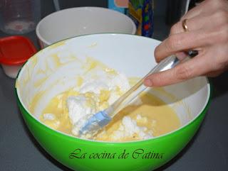 Soufflé de cuatro quesos