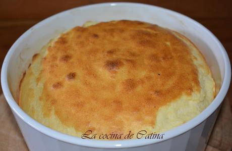 Soufflé de cuatro quesos