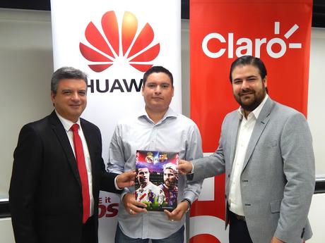 Huawei y Claro sortearon viaje a Madrid