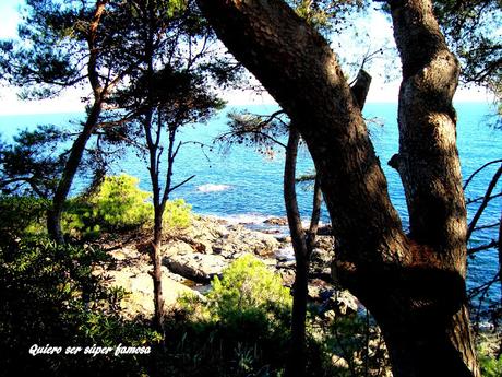 Desde Llafranc a Calella de Palafrugell,  por el Paseo de Ronda