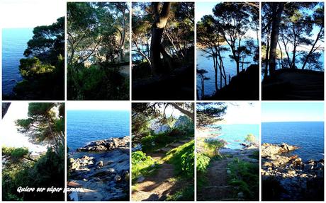 Desde Llafranc a Calella de Palafrugell,  por el Paseo de Ronda