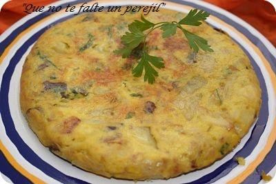 Tortilla de Patatas y Gurumelos