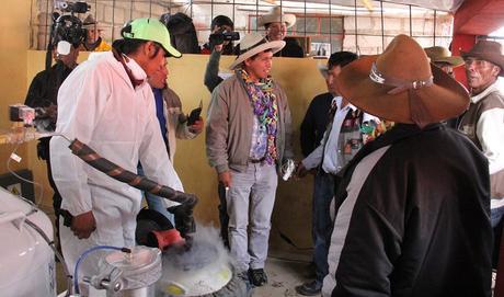 Ganaderos chamaqueños cuentan con nueva planta de nitrógeno líquido