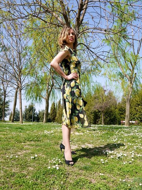 Lemon dress: vestido de fiesta Philippa & Co by Cocoa