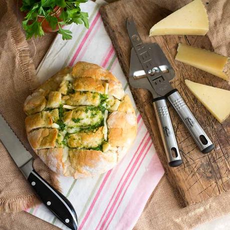 Pan con queso de oveja